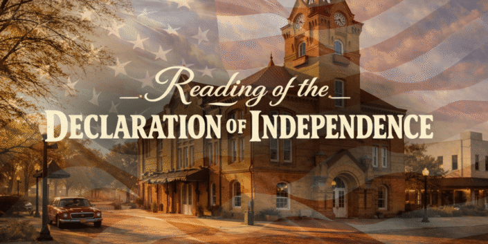 Reading of Declaration of Independence